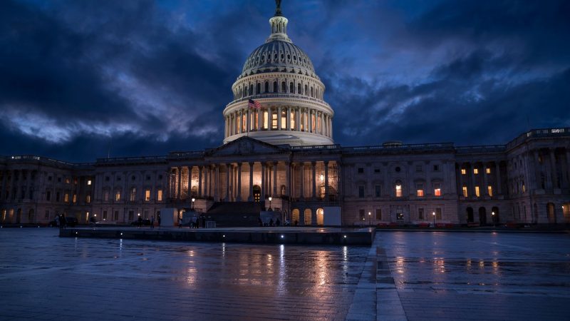 Das Kapitol der Vereinigten Staaten, der Sitz des Kongresses, in Washington.