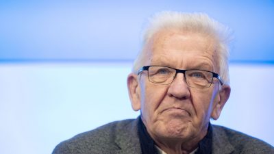 Winfried Kretschmann (Bündnis 90/Die Grünen) ist selbst einst fast über den Radikalenerlass gestolpert.