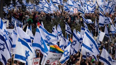 Tausende protestieren in Jerusalem gegen Justizreform