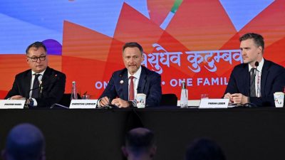 Streit beim G20-Ministertreffen: Lindner kritisiert Peking – keine Abschlusserklärung
