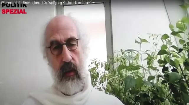 Der Unternehmer Dr. Wolfgang Kochanek will die Bundesregierung zur Umkehr bewegen.