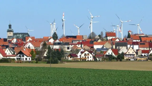 Das Dorf Struth in Thüringen bietet bereits heute einen Blick auf die Stromversorgung der Zukunft.
