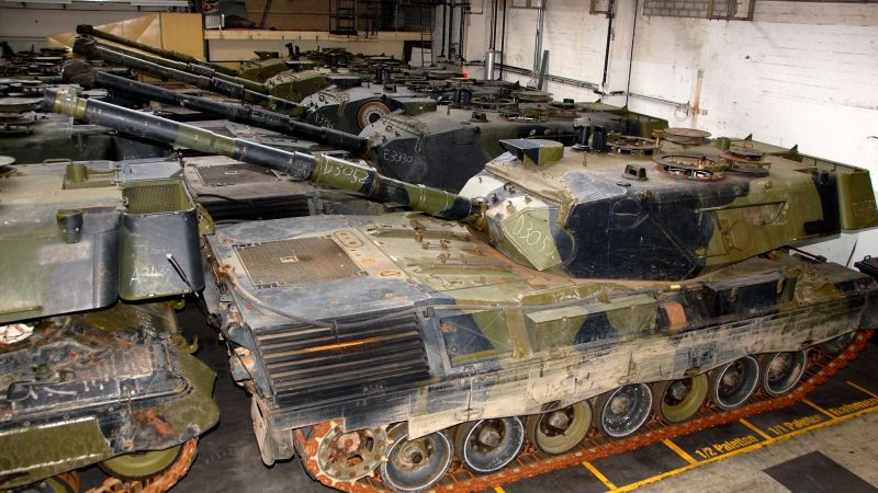 Deutschland erwägt laut Medienberichten die Weitergabe von Leopard-1-Panzern.