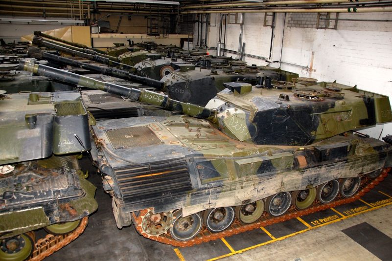 Deutschland erwägt laut Medienberichten die Weitergabe von Leopard-1-Panzern.