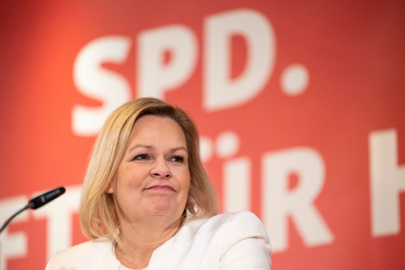 Faeser verbietet Neonazi-Gruppe „Hammerskins Deutschland“