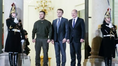 Auch in diesem Februar: Macrons Unterstützerkonferenz für die Ukraine