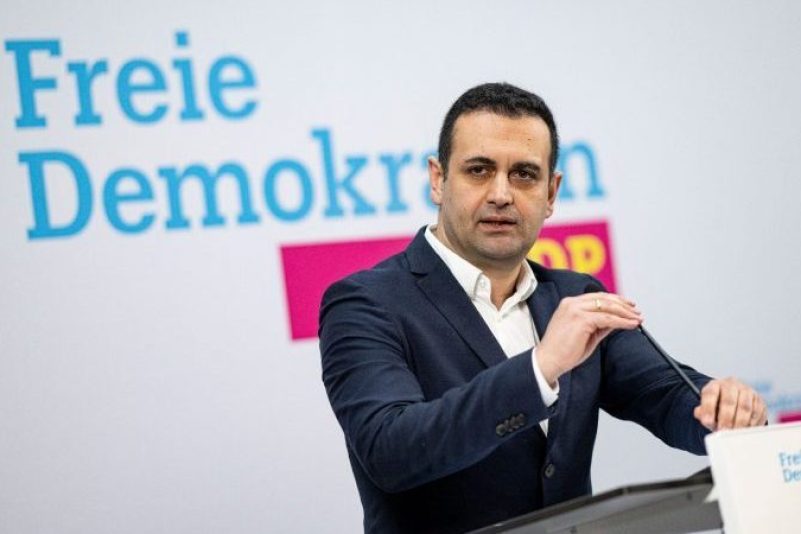 «Mehrbelastungen für Betriebe, für Menschen in unserem Land wird es mit der FDP nicht geben», sagt FDP-Generalsekretär Bijan Djir-Sarai.