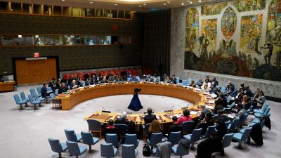 Selenskyj fordert eine Reform des UN-Sicherheitsrates