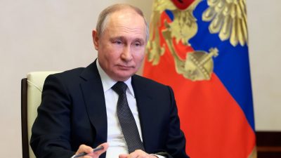 Russlands Präsident Wladimir Putin hält kurz vor dem Jahrestag des von ihm befohlenen Kriegs gegen die Ukraine eine Rede zur Lage der Nation.