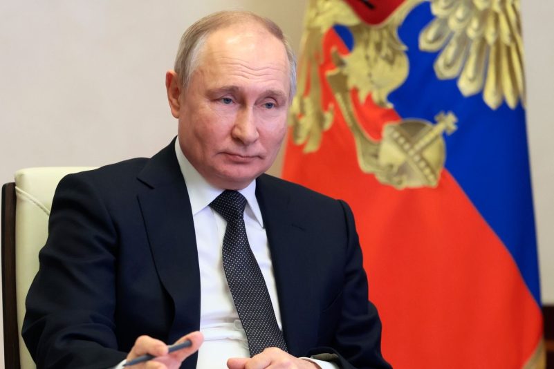 Russlands Präsident Wladimir Putin hält kurz vor dem Jahrestag des von ihm befohlenen Kriegs gegen die Ukraine eine Rede zur Lage der Nation.