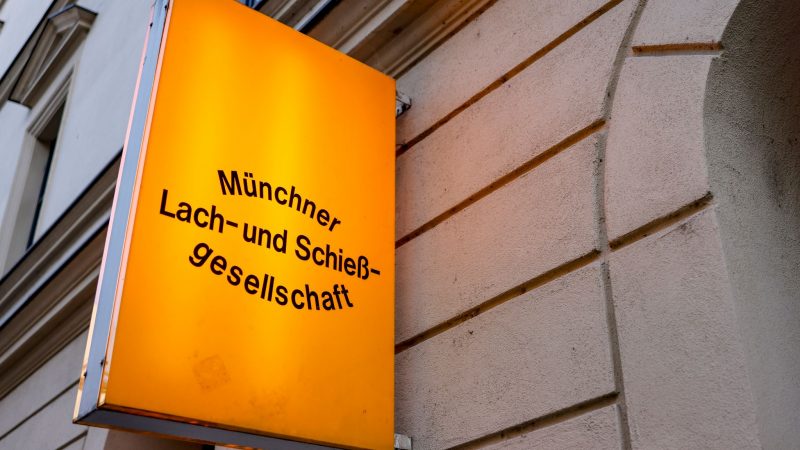 Die Lach- und Schießgesellschaft in München-Schwabing.