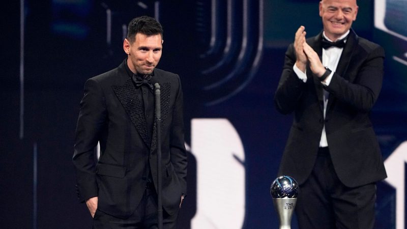 Lionel Messi erhielt zum siebten Mal die Weltfußballer-Auszeichnung der FIFA.