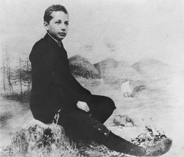 Junger Albert Einstein