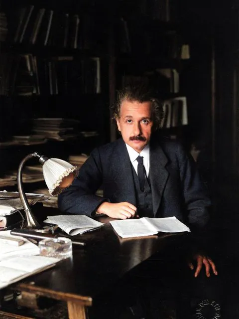 Einstein im Jahr 1920