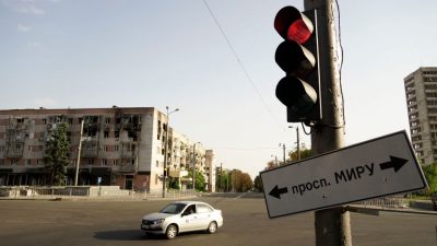 Mariupol: Mutmaßliches Attentat auf Polizeichef