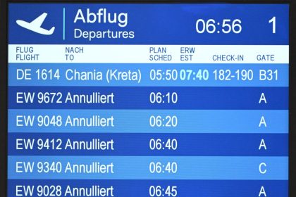Schlichtungsstelle: Massiver Anstieg bei Beschwerden über Airlines und Deutsche Bahn