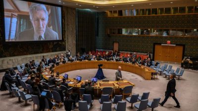 Roger Waters vor UN-Sicherheitsrat: „Was haben die Millionen ohne Stimme zu sagen?“
