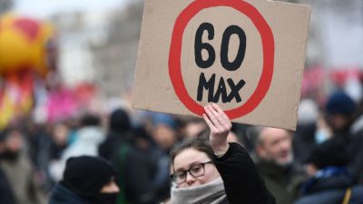 Rentenreform Frankreich: Regierung hofft auf Verabschiedung des Gesetzes am 16. März