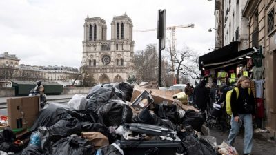 Paris: „Stadt der Liebe“ versinkt in Schmutz und Gestank