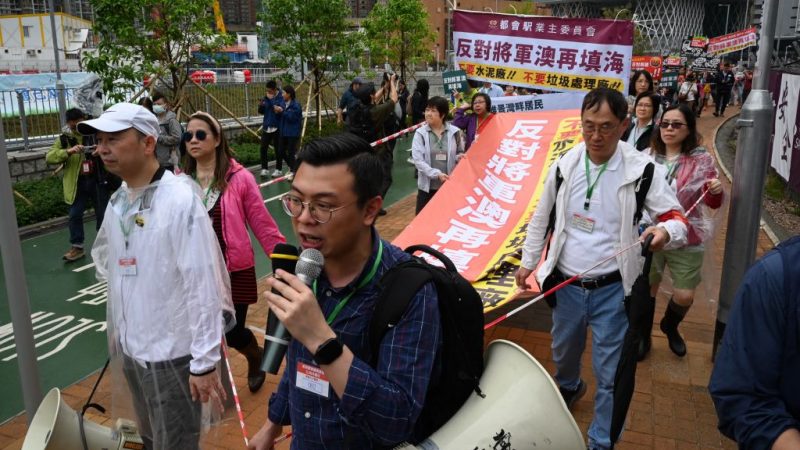 Hongkong: Erster Protest seit Jahren – mit nummerierten Teilnehmern