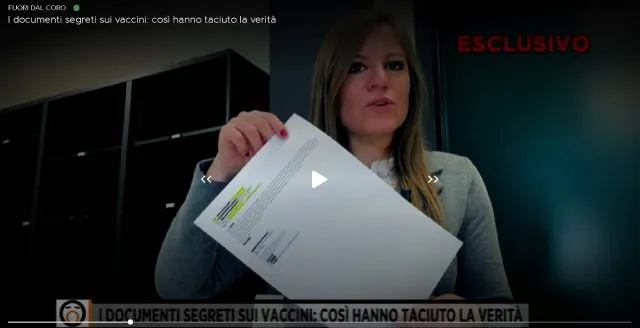Die italienische TV-Journalistin Marianna Canè