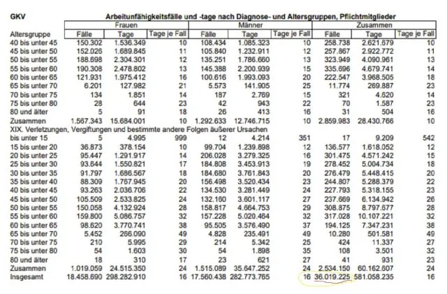 Unter den rund 46 Millionen Pflichtversicherten in Deutschland gab es 2020 genau 36.019.225 Krankschreibungsfälle. Foto: Screenshot, Bundesministerium für Gesundheit