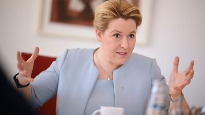 Regierende Bürgermeisterin von Berlin und Vorsitzende der Hauptstadt-SPD: Franziska Giffey.