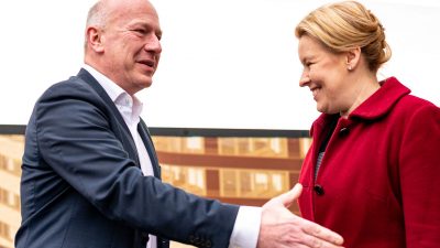 Wer regiert Berlin? Giffeys Kreisverband gegen schwarz-rote Koalition