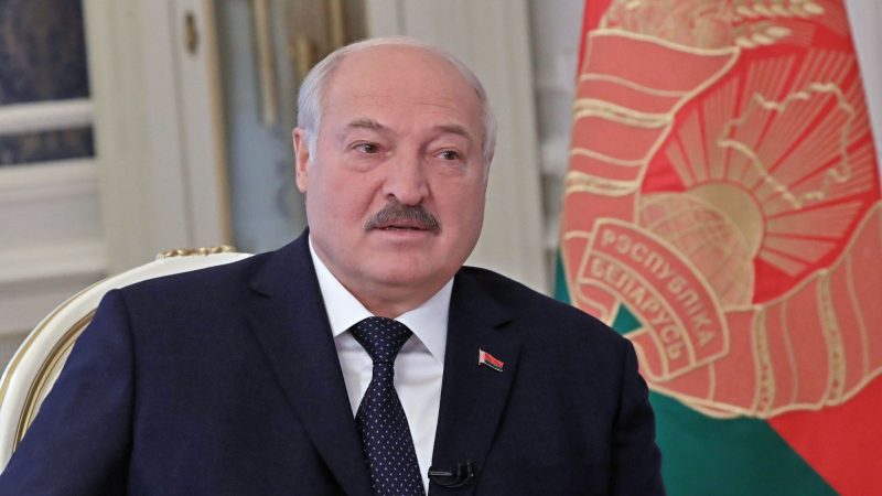Machthaber in Belarus: Alexander Lukaschenko.