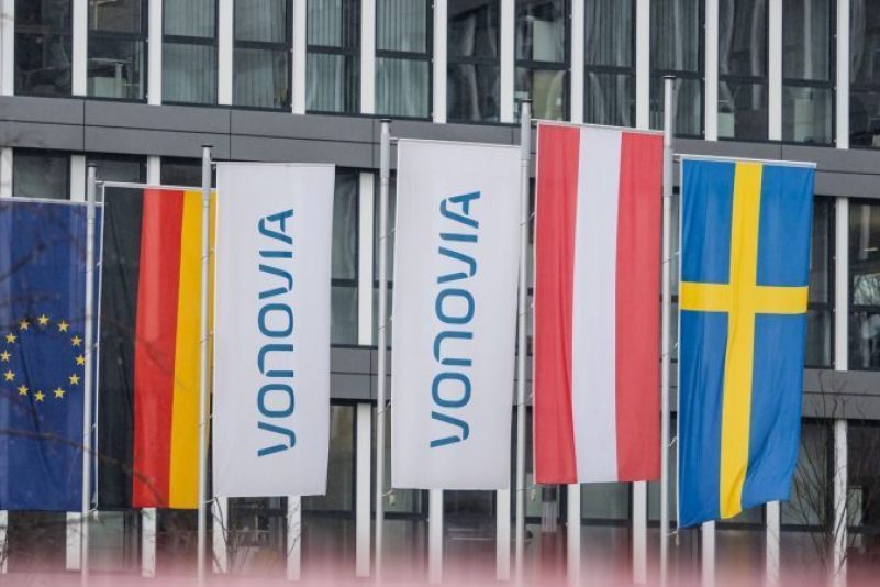 Die Unternehmenszentrale des Immobilienkonzerns Vonovia in Bochum.