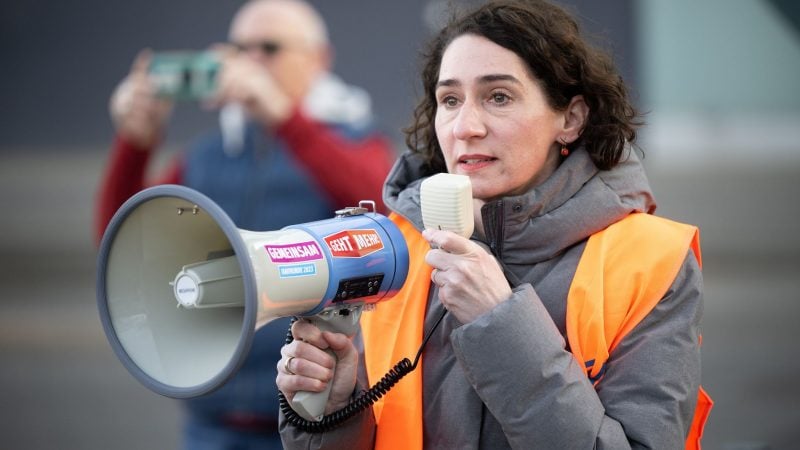 Cosima Ingenschay, EVG-Verhandlungsführerin: Die EVG will mit der Bahn über das Thema Mindestlohn sprechen.