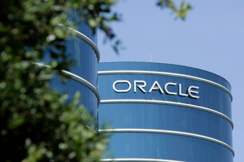 Der US-amerikanische Soft- und Hardwarehersteller Oracle profitiert vom Cloud-Geschäft.