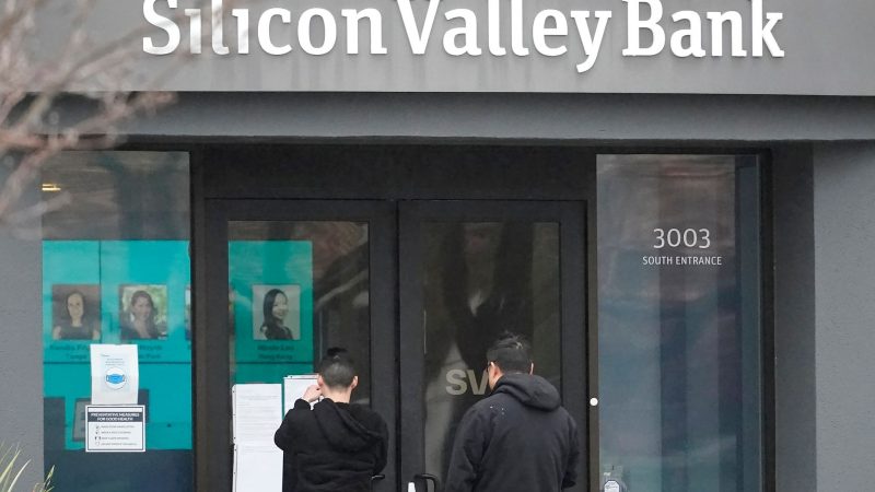 Die Silicon Valley Bank in Santa Clara.