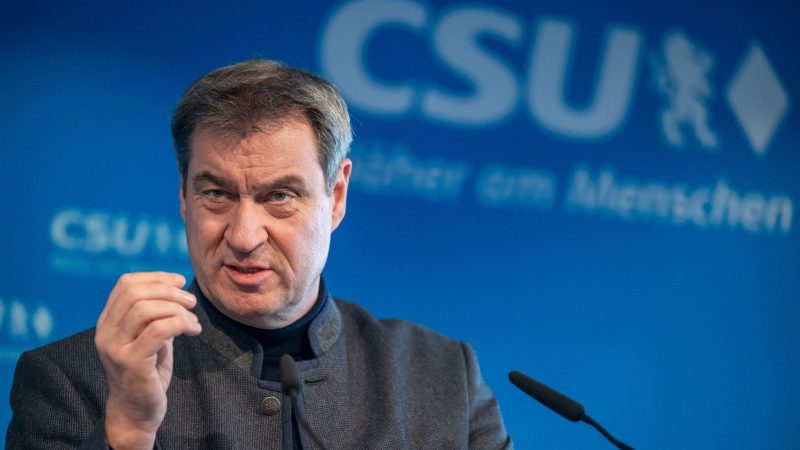 Kritisiert die Bundestags-Pläne der Ampel scharf: Bayerns Ministerpräsident Markus Söder.