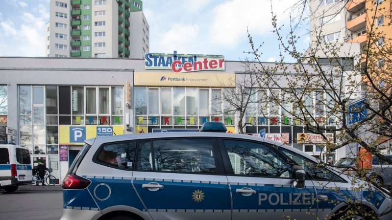 Bei einem Streit zwsichen zwei Männern in diesem Einkaufszentrum in Berlin wurde einer der beiden Männer mit einem Messer lebensgefährlich verletzt.