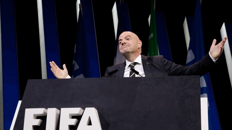 Gianni Infantino ist als FIFA-Präsident wiedergewählt worden.