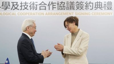 Deutschland vereinbart Wissenschaftskooperation mit Taiwan