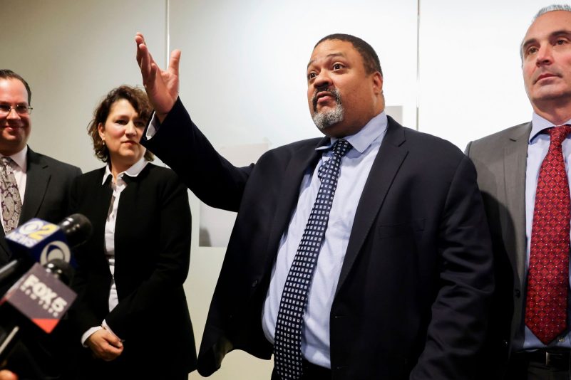 Staatsanwalt Alvin Bragg ermittelt gegen Donald Trump.