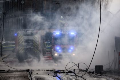 Explosionen in Dresden – Brand an Gasleitung