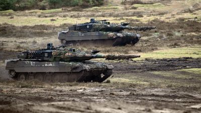 Rüstung als Priorität: Deutsche Panzer für Kiew sollen in Griechenland entstehen