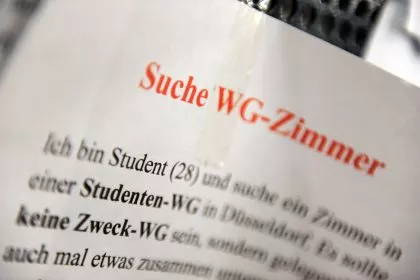 Studenten: WG-Zimmer im Schnitt 119 Euro teurer als Bafög-Wohnpauschale