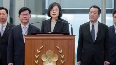 Peking protestiert gegen US-Aufenthalt von Taiwans Präsidentin
