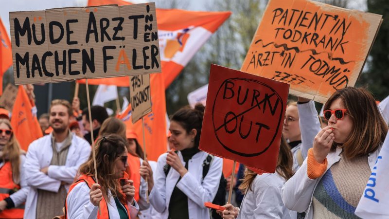 Ärzte an Unikliniken haben „die Nase voll“ – Marburger Bund hofft auf nächste Verhandlungsrunde