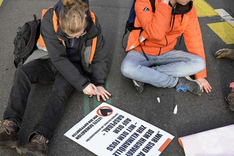 Ziel ist der „Stadtstillstand“: Berliner Polizei vs. „Letzte Generation“
