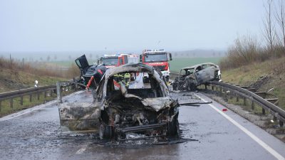 Polizei: Sieben Tote nach Unfall in Thüringen