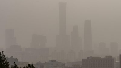 Sandsturm in China: Mehr als 400 Millionen Menschen betroffen