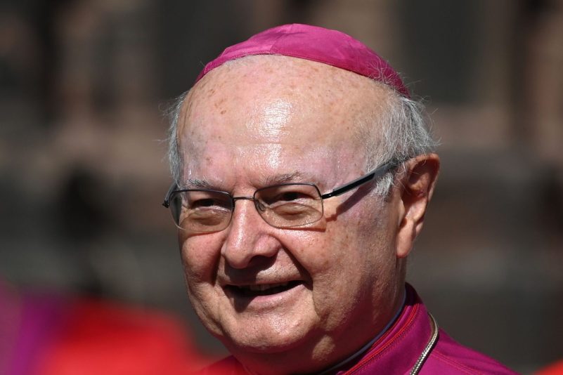 Der ehemalige Freiburger Erzbischof Robert Zollitsch nach einer Bischofsweihe im Juni 2019.