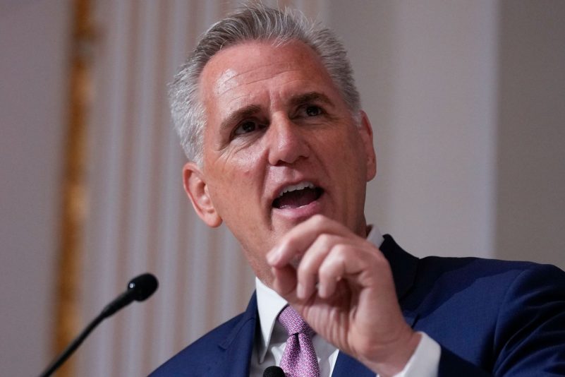 Kevin McCarthy hat seine Position im Streit um die Schuldenobergrenze bekräftigt.