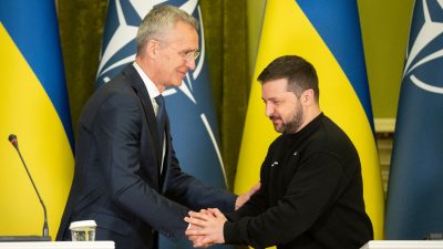 Stoltenberg in Kiew: Beitritt der Ukraine zur NATO bleibt langfristiges Ziel