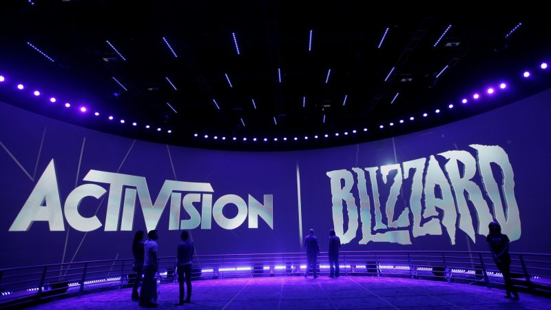 Der Stand von Activision Blizzard auf der Electronic Entertainment Expo (EEE) in Los Angeles.